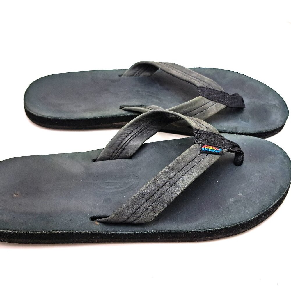 Rainbow Sandals mens Single Layer Premier Leather - Size 11